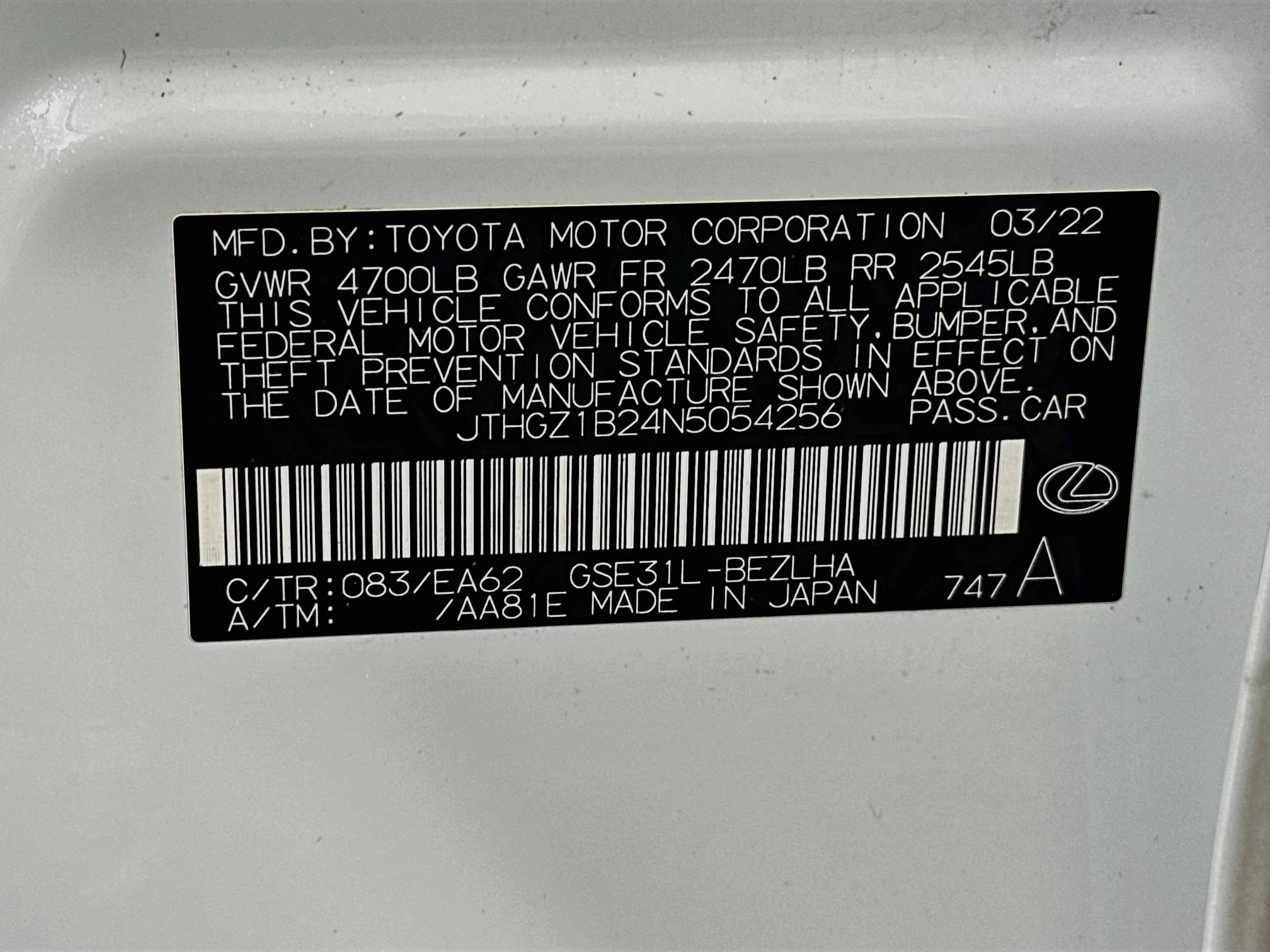 Used 2022 Lexus IS 350 F Sport RWD image 32