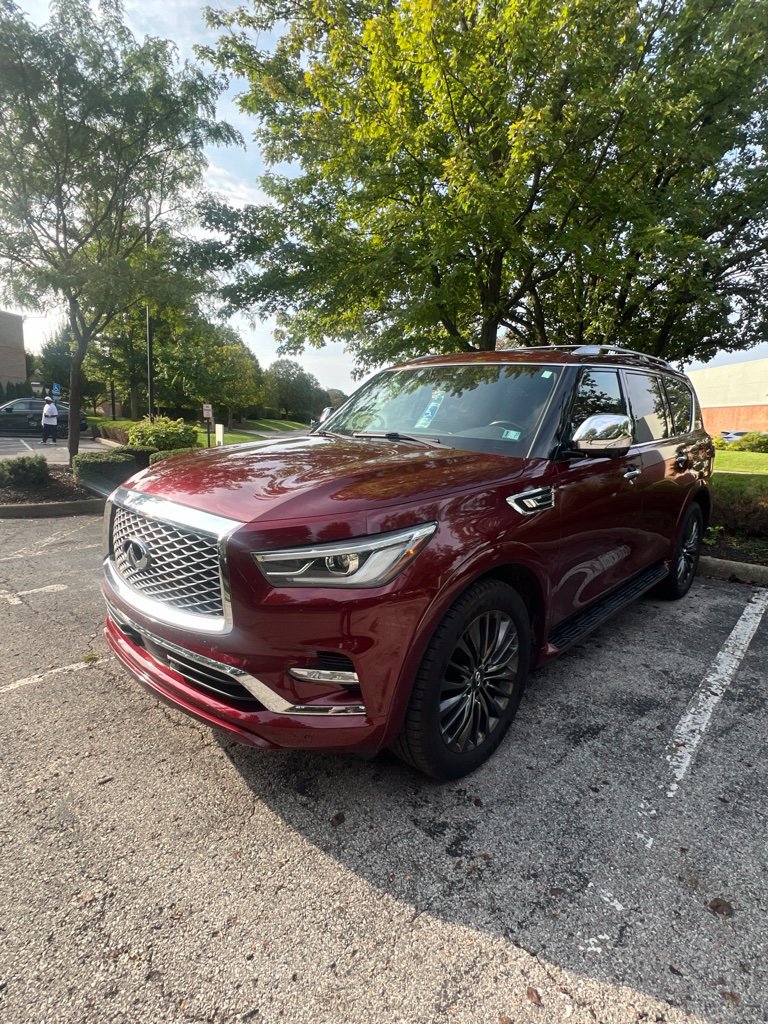 Used 2023 INFINITI QX80 Sensory w/ Cargo Package AWD/4WD image 1