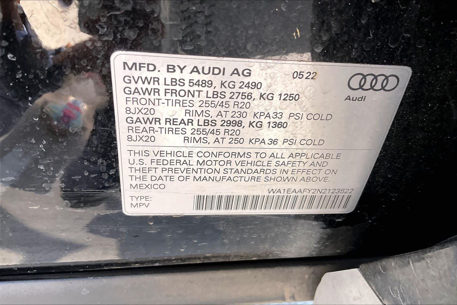 Used 2022 Audi Q5 2.0T Premium Plus AWD/4WD image 34