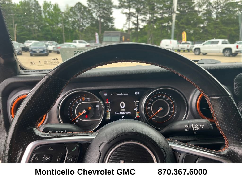 Used 2023 Jeep Gladiator Mojave w/ Cold Weather Group AWD/4WD image 13