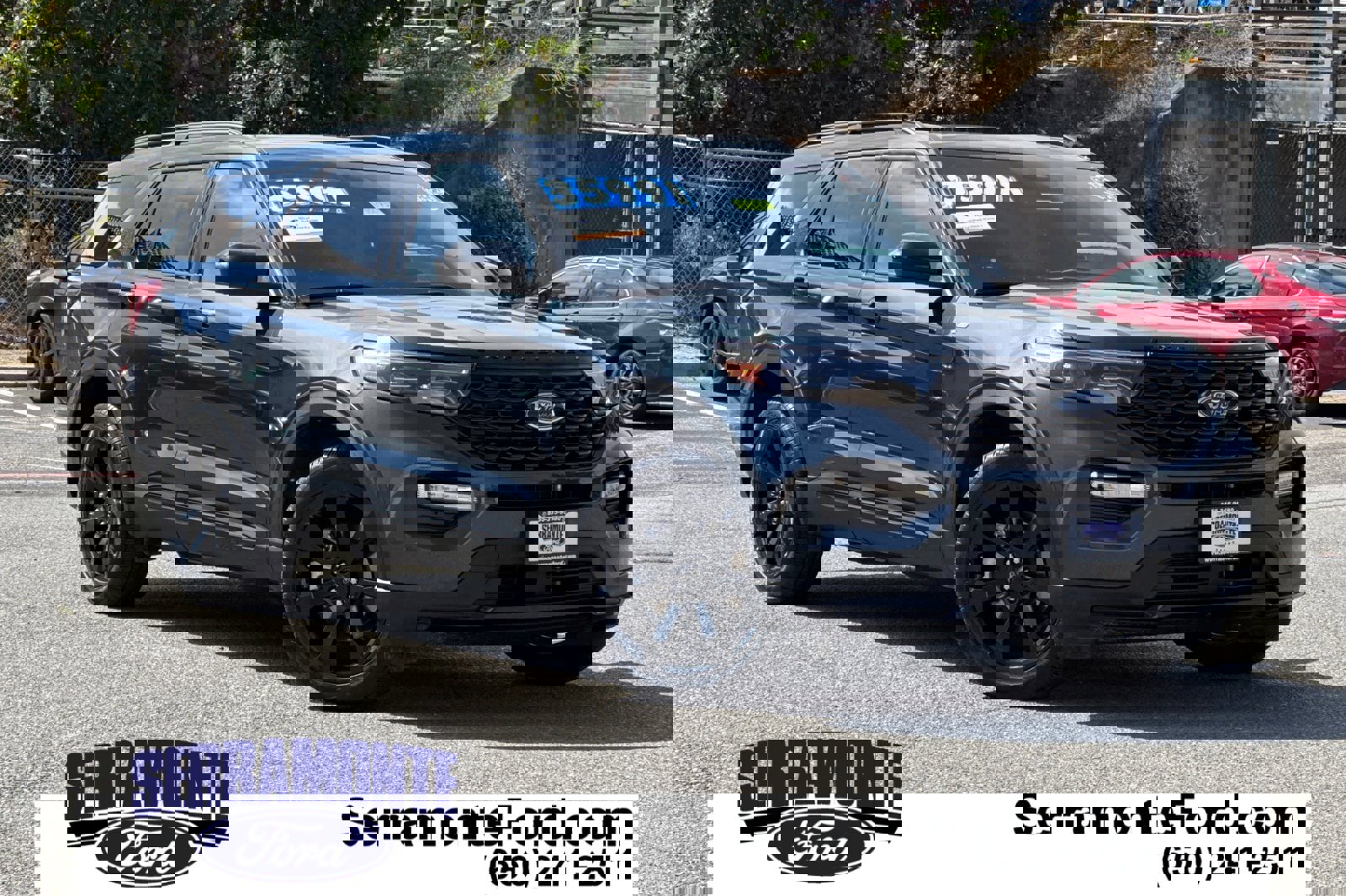Certified 2022 Ford Explorer ST-Line w/ Class IV Trailer Tow Package