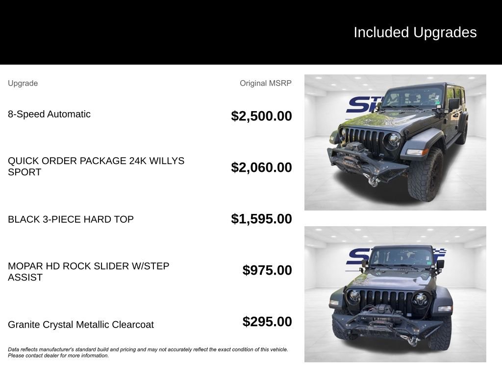 Used 2021 Jeep Wrangler Unlimited Sport image 2