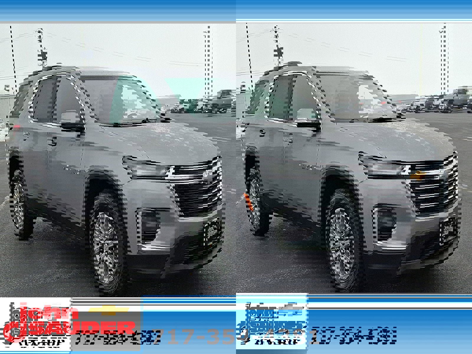 Used 2023 Chevrolet Traverse LT w/ Rear Camera Mirror Package image 1