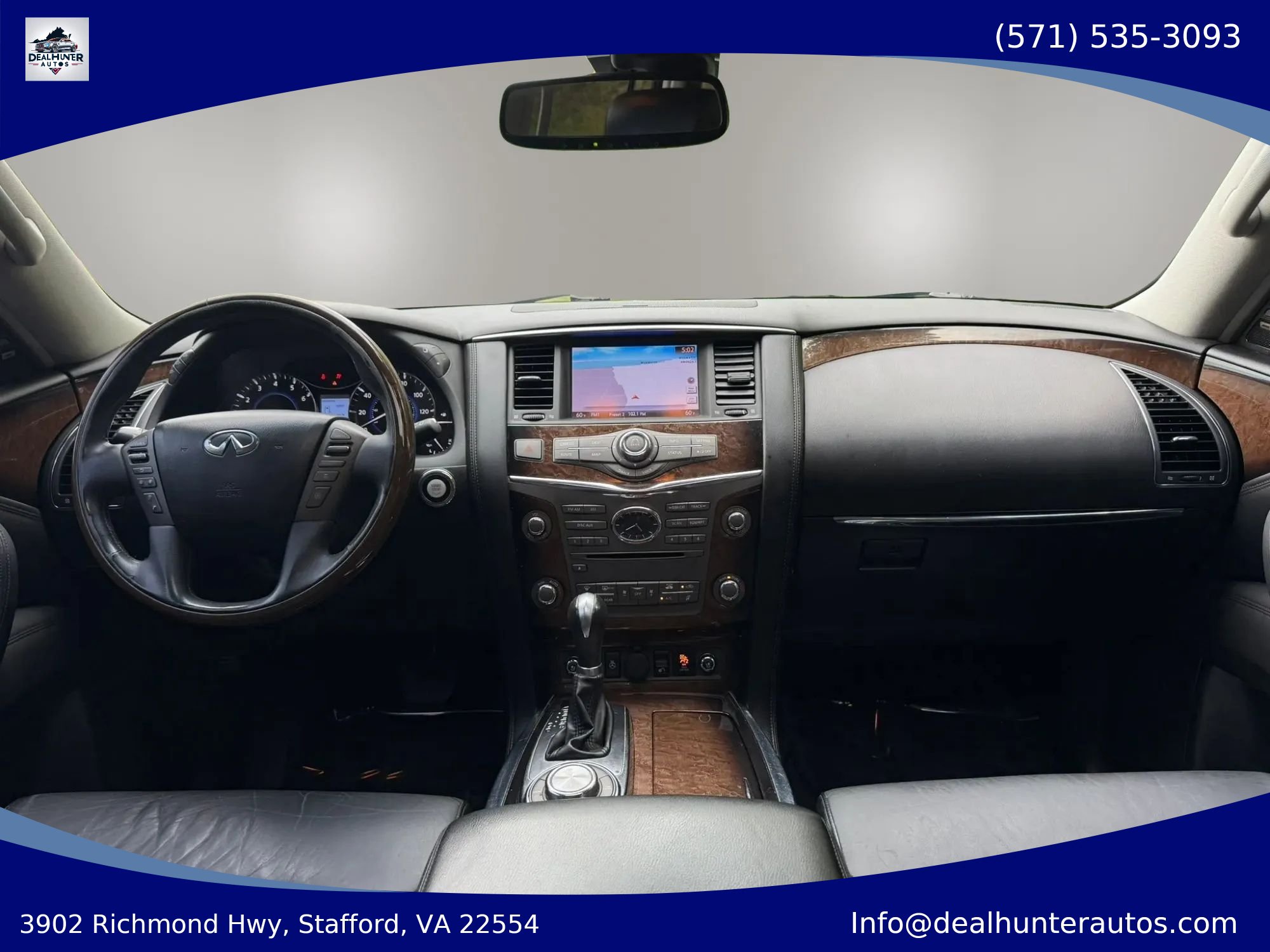 Used 2012 INFINITI QX56 4WD w/ Deluxe Touring Pkg image 35