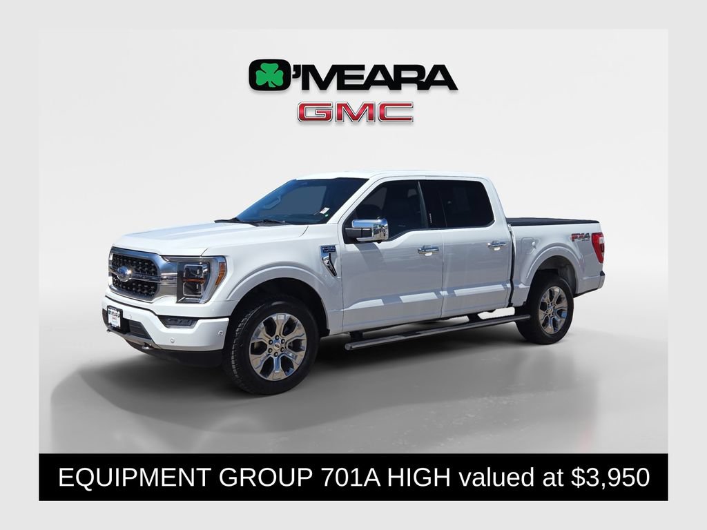 Used 2022 Ford F150 Platinum w/ Equipment Group 701A High AWD/4WD 360° Tour