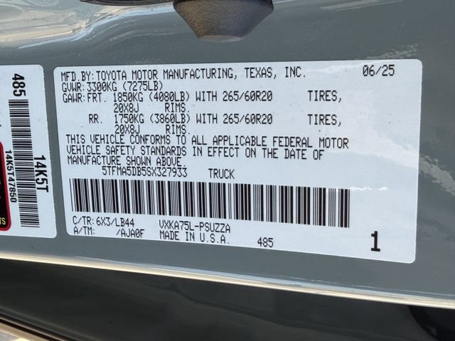 Used 2025 Toyota Tundra 1794 Edition AWD/4WD image 30