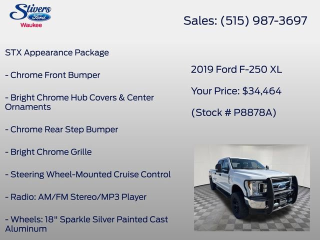 Used 2019 Ford F250 XL w/ STX Appearance Package image 7