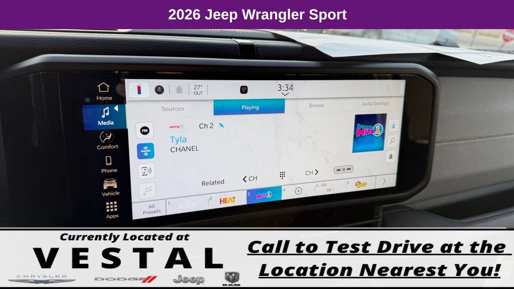 New 2026 Jeep Wrangler Unlimited Sport AWD/4WD image 28