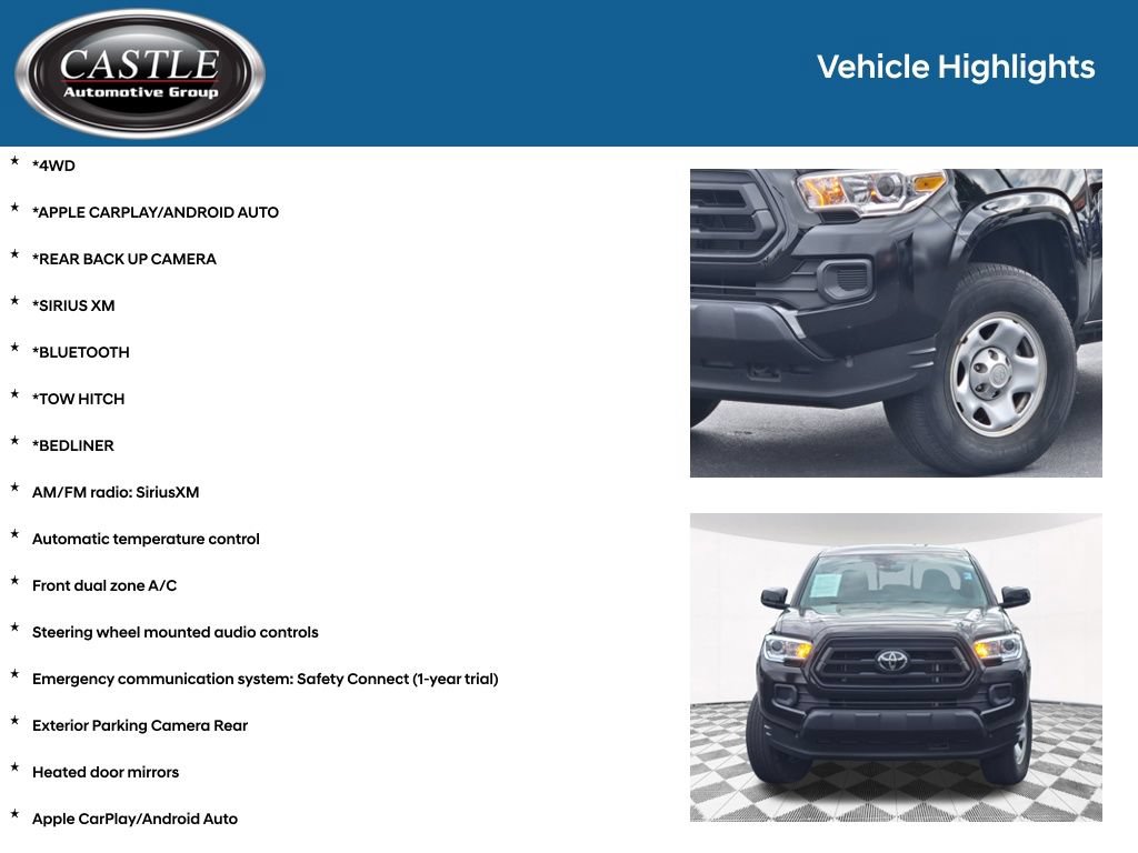 Used 2023 Toyota Tacoma SR AWD/4WD image 3