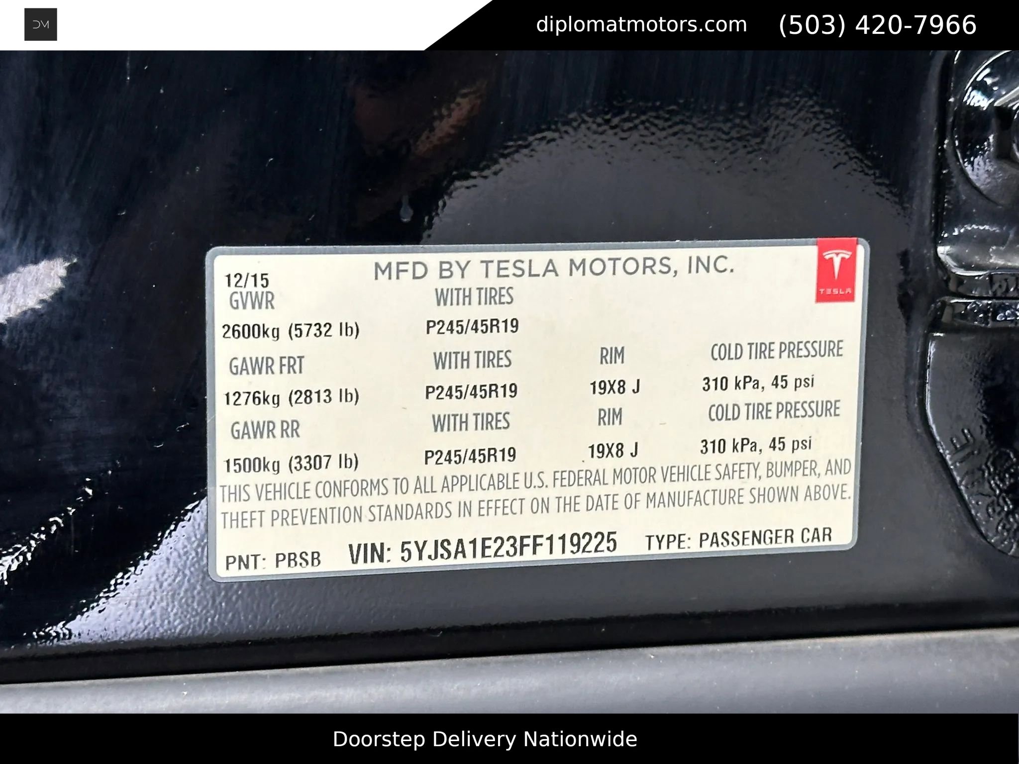 Used 2015 Tesla Model S 70D AWD/4WD image 45