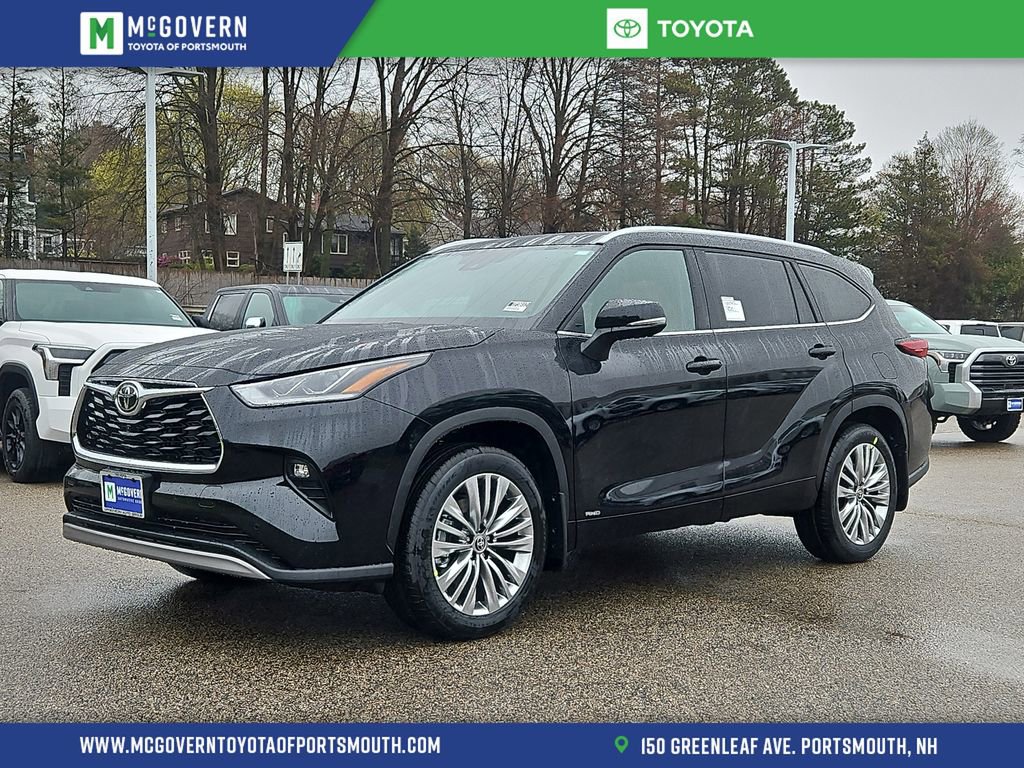 New 2026 Toyota Highlander Platinum