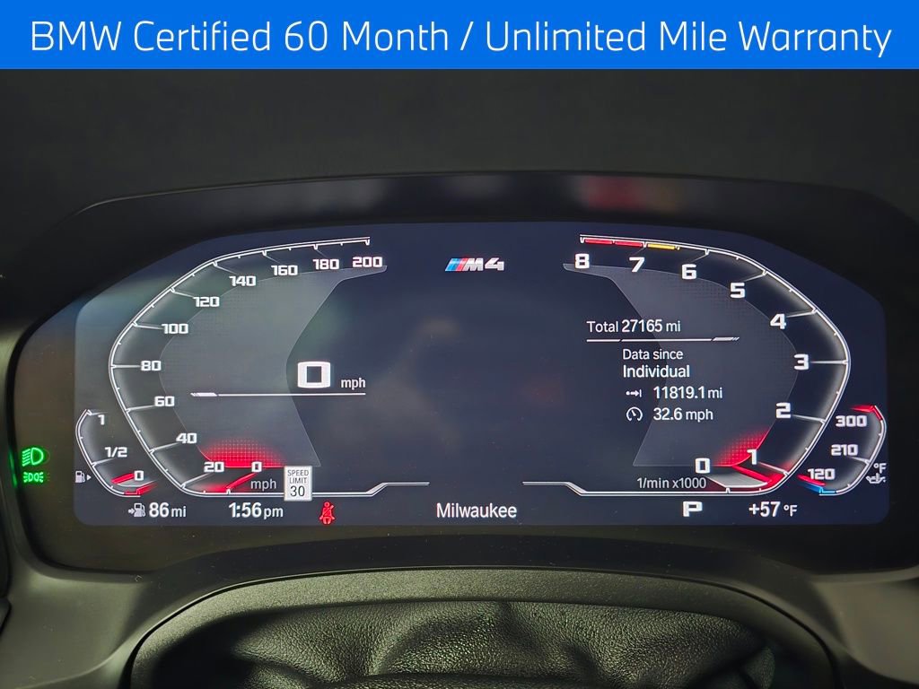 Certified 2023 BMW M4 xDrive Competition w/ Parking Assistance Package AWD/4WD image 34