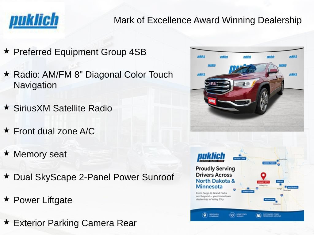 Used 2017 GMC Acadia SLT AWD/4WD image 9