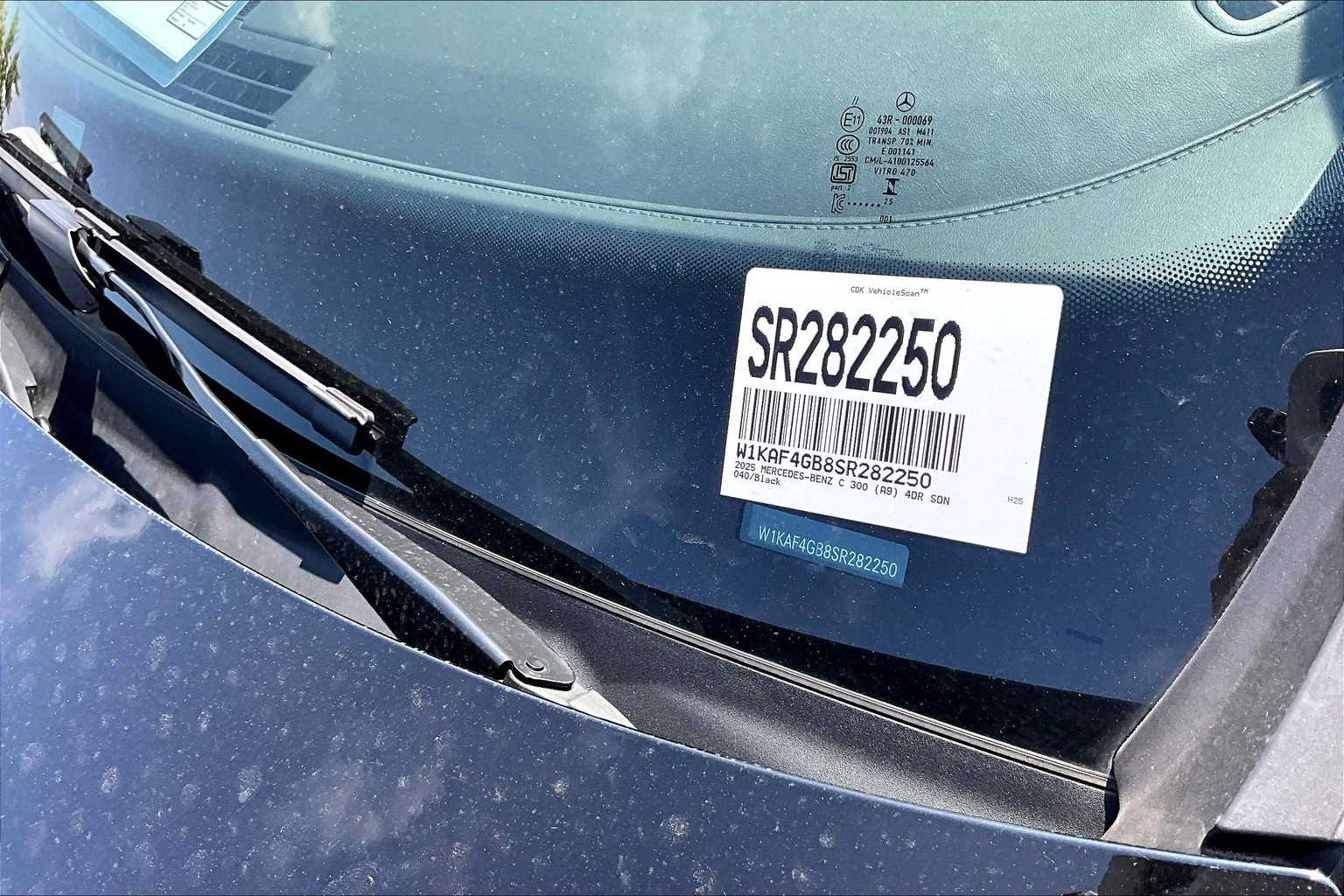 New 2025 Mercedes-Benz C 300 Sedan image 22