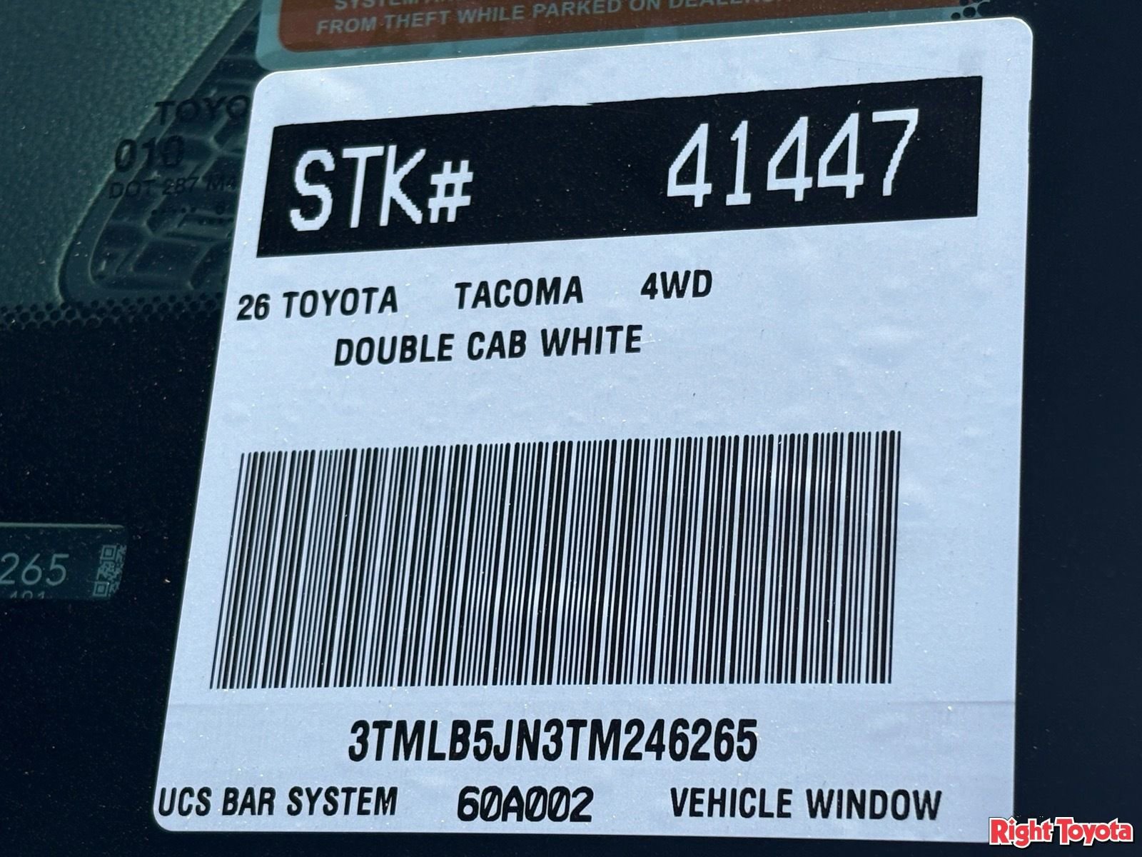 New 2026 Toyota Tacoma SR5 AWD/4WD image 26