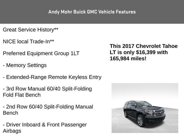 Used 2017 Chevrolet Tahoe LT image 4