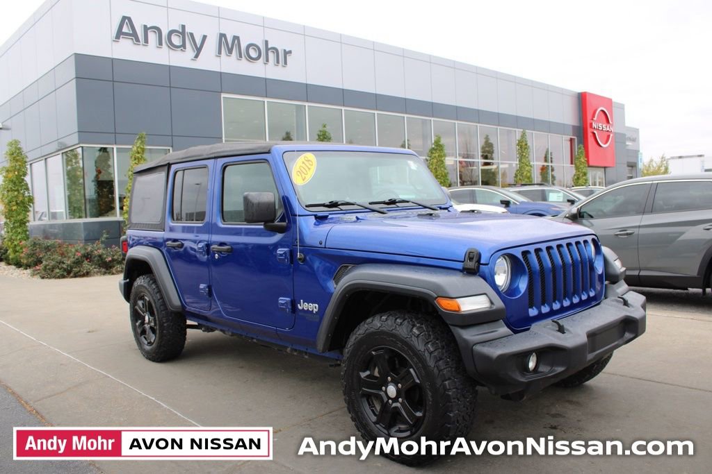 Used 2018 Jeep Wrangler Unlimited Sport S