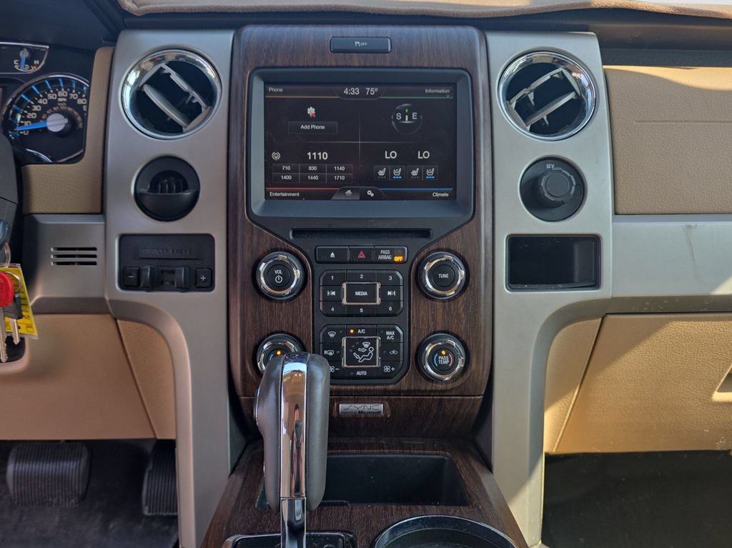Used 2014 Ford F150 Lariat w/ Lariat Chrome Package RWD image 11