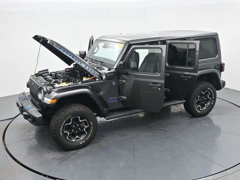 Used 2021 Jeep Wrangler Unlimited Rubicon 4xe w/ Steel Bumper Group AWD/4WD image 35