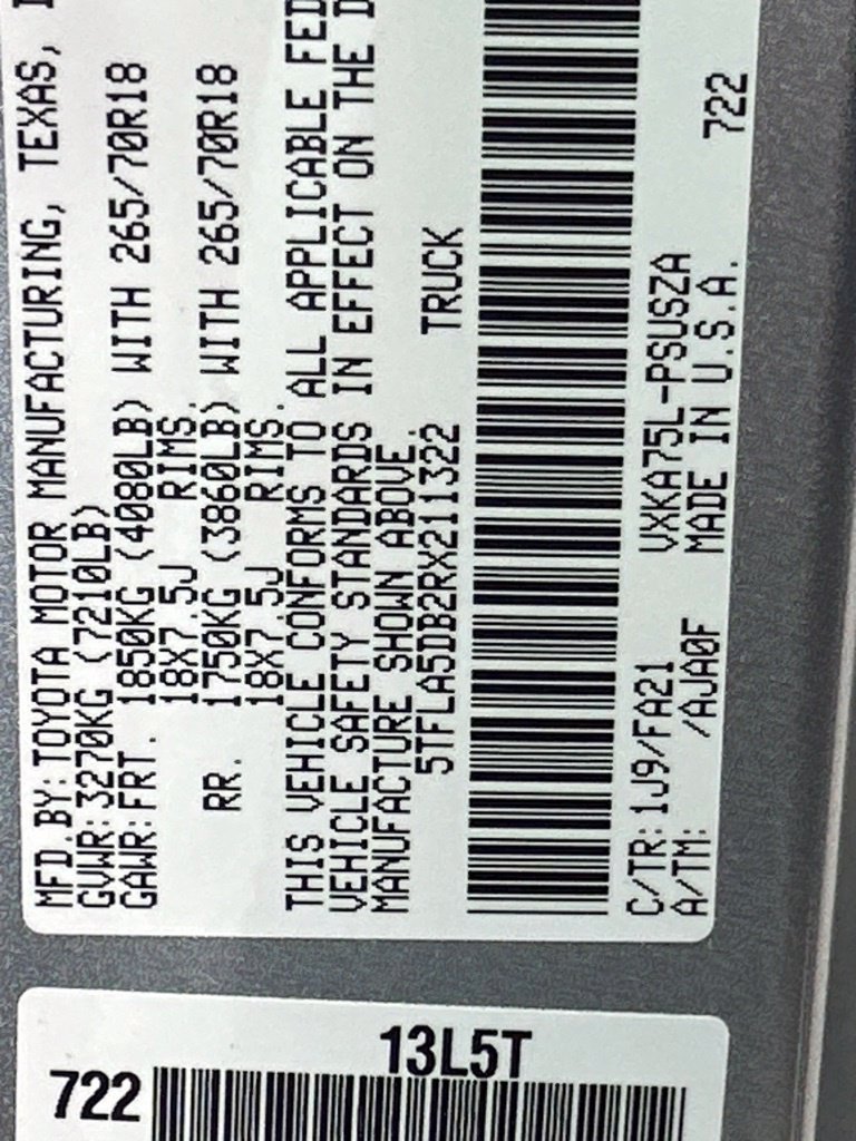 Used 2024 Toyota Tundra SR5 w/ SR5 Convenience Package AWD/4WD image 29