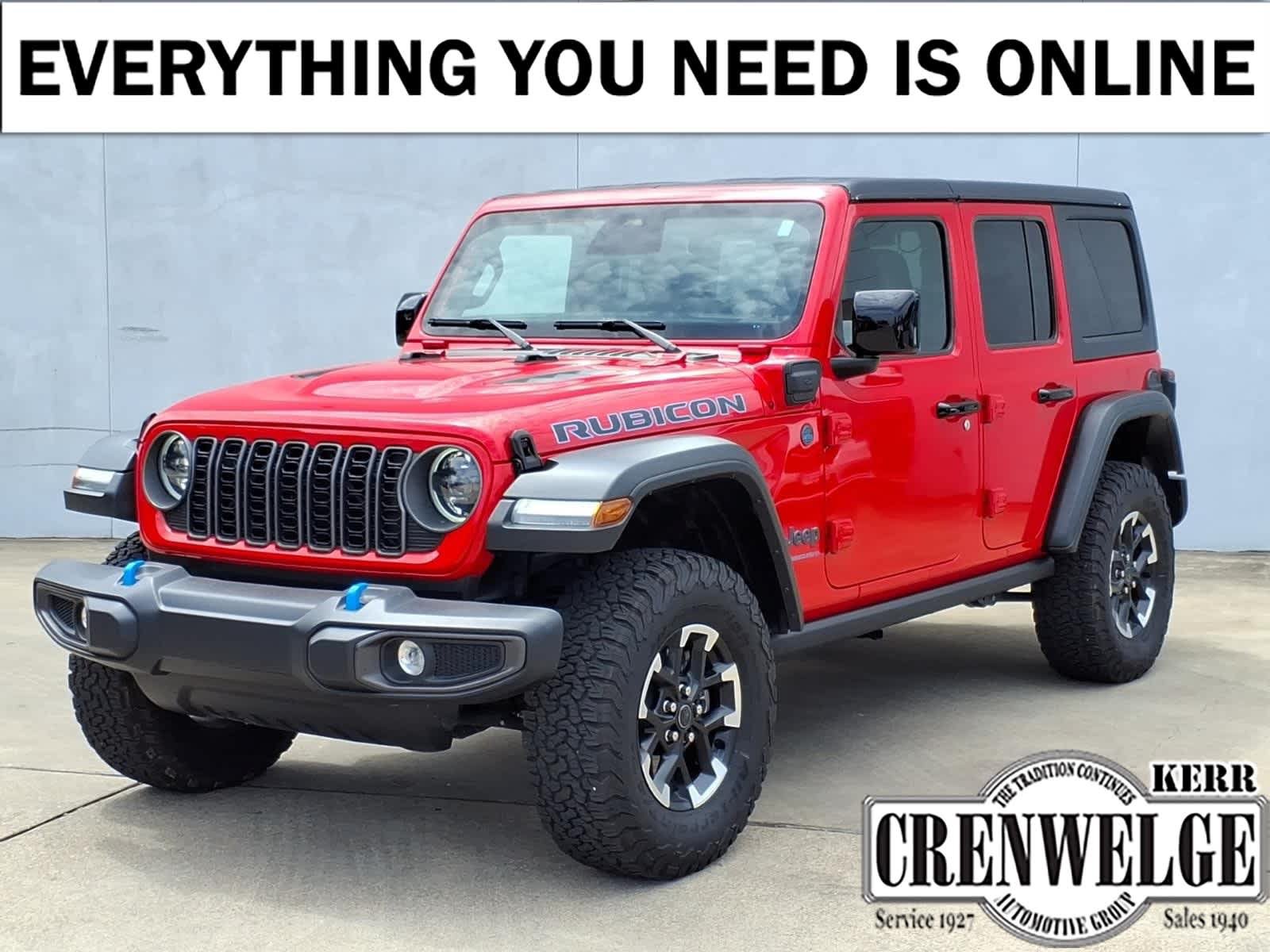 Used 2025 Jeep Wrangler Unlimited Rubicon 4xe w/ Convenience Group AWD/4WD image 1