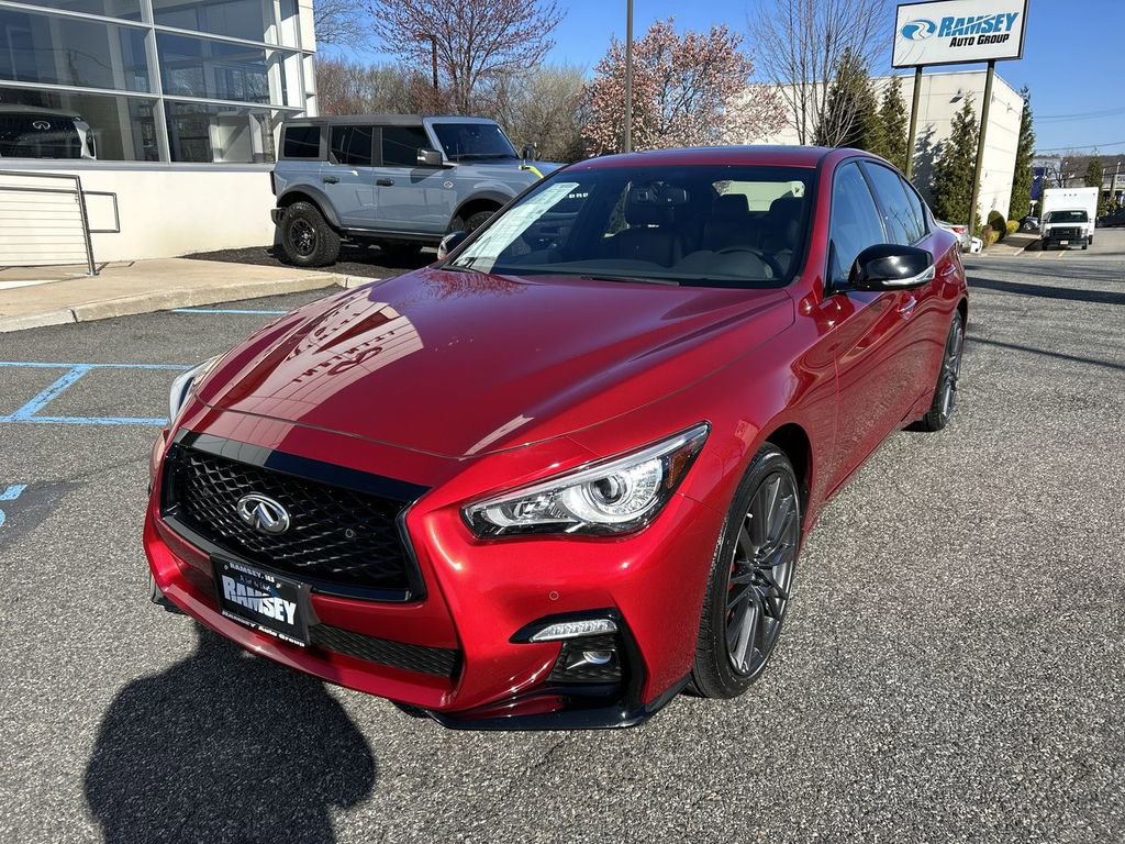 Certified 2023 INFINITI Q50 Red Sport 400 image 4