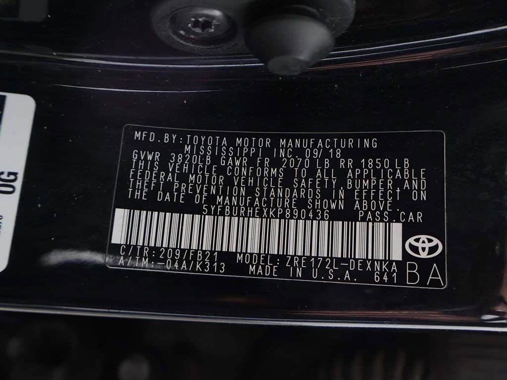 Used 2019 Toyota Corolla LE FWD image 43
