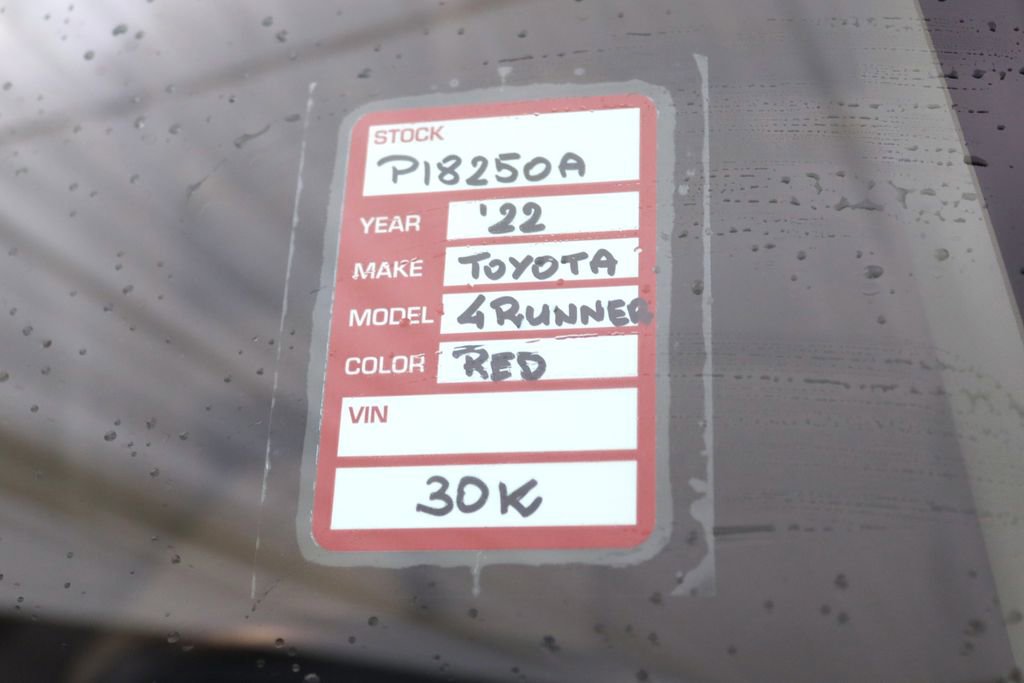 Used 2022 Toyota 4Runner Limited image 29