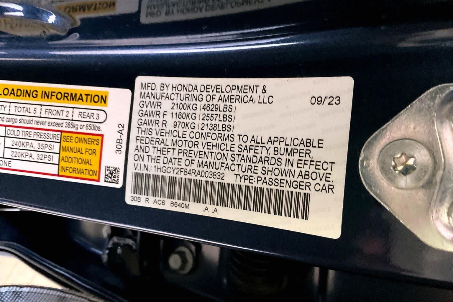 Used 2024 Honda Accord Touring image 32