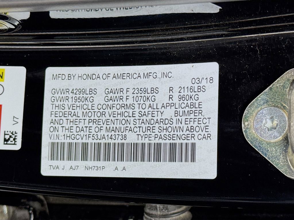 Used 2018 Honda Accord EX-L image 35