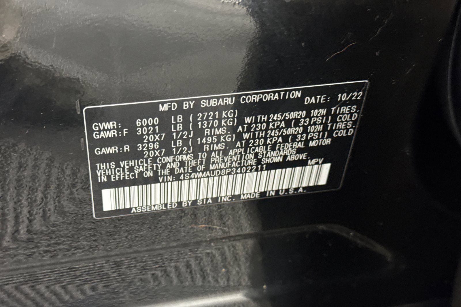 Used 2023 Subaru Ascent Limited w/ Technology Package image 30