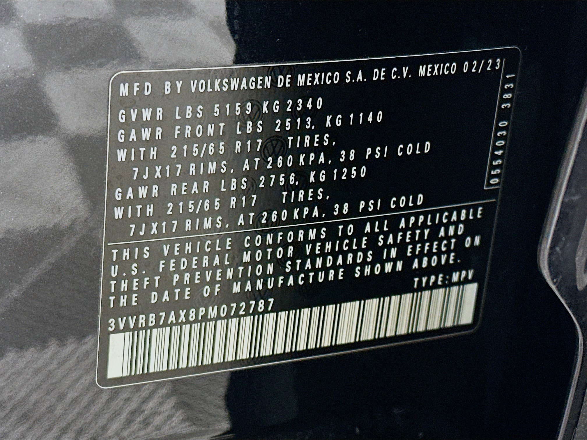 Used 2023 Volkswagen Tiguan S image 12