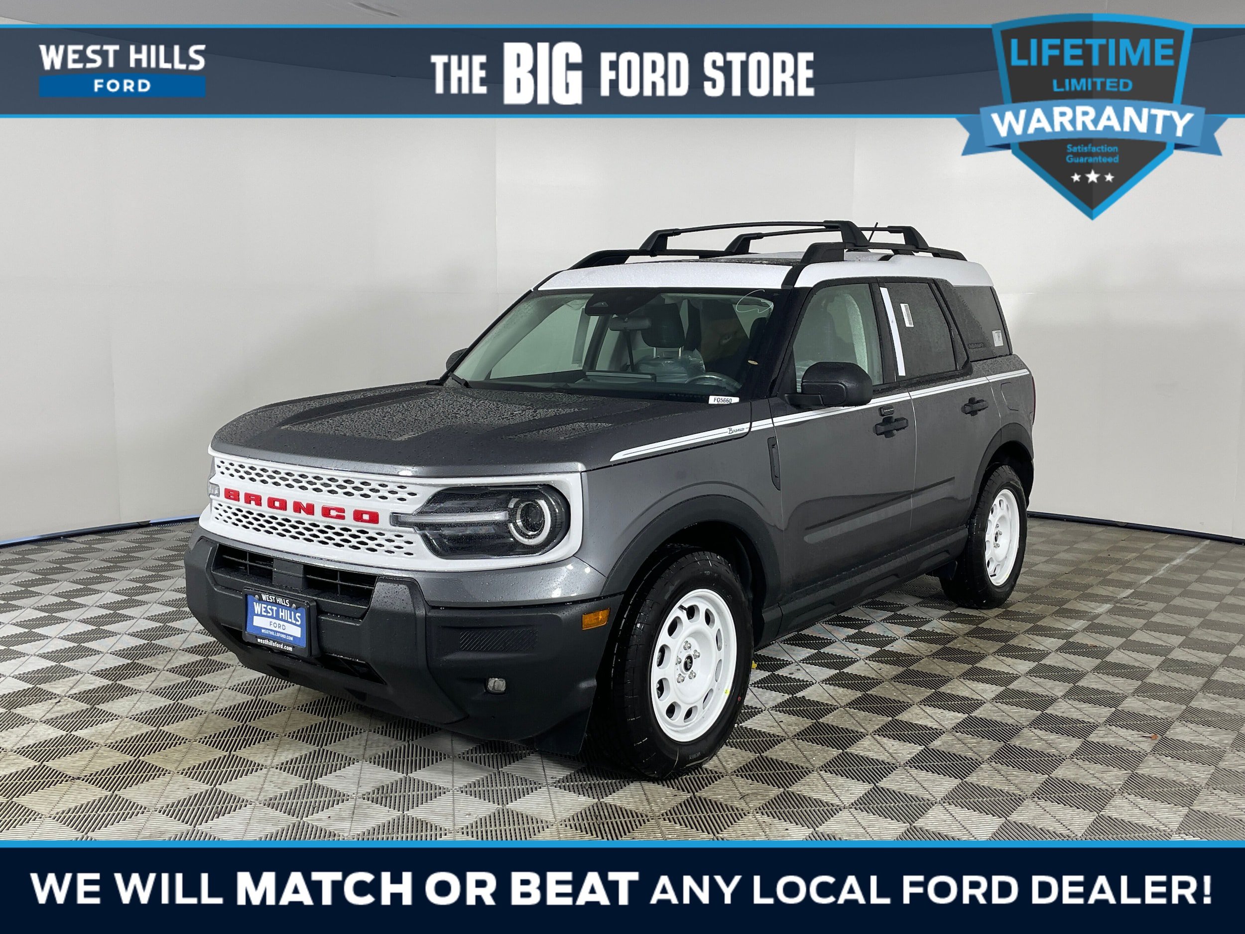 New 2025 Ford Bronco Sport Heritage w/ Convenience Package AWD/4WD image 1