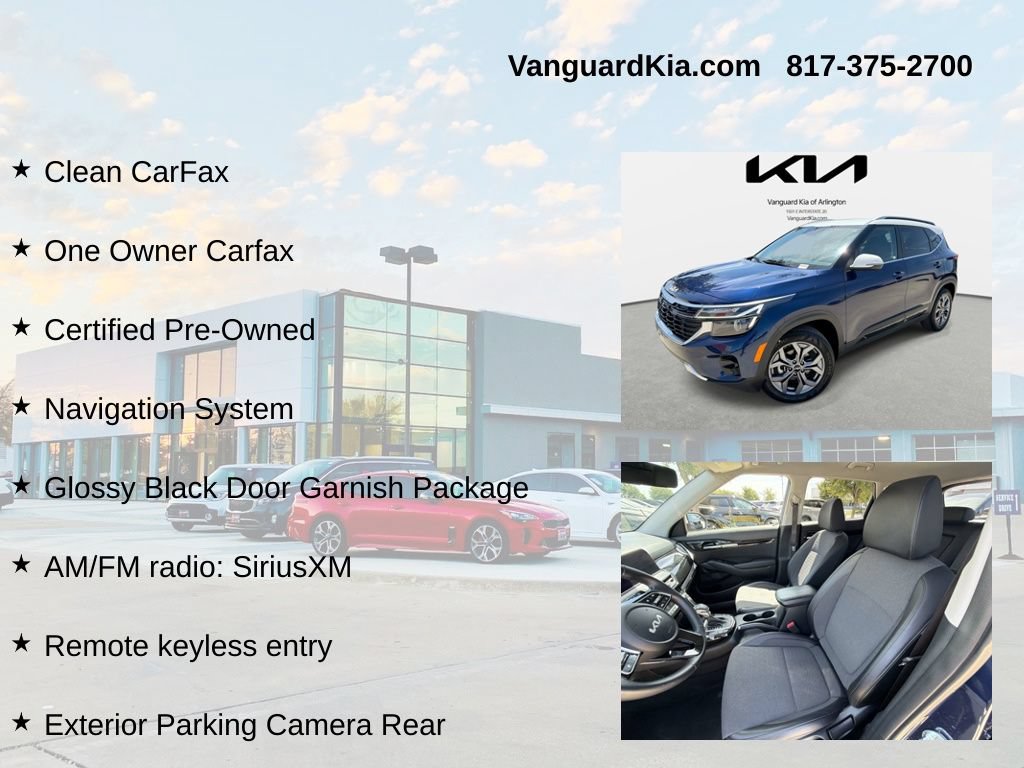 Certified 2024 Kia Seltos S FWD image 6