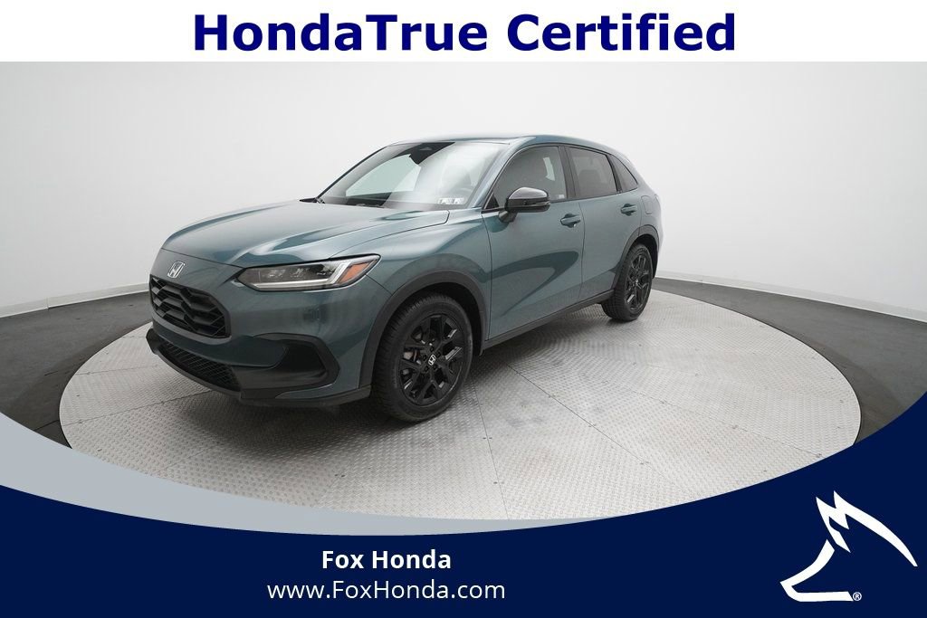 Certified 2023 Honda HR-V Sport