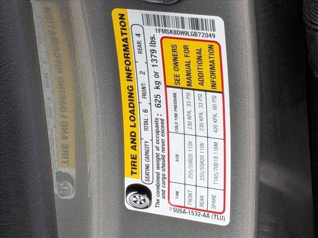 Used 2020 Ford Explorer XLT w/ Equipment Group 202A image 19