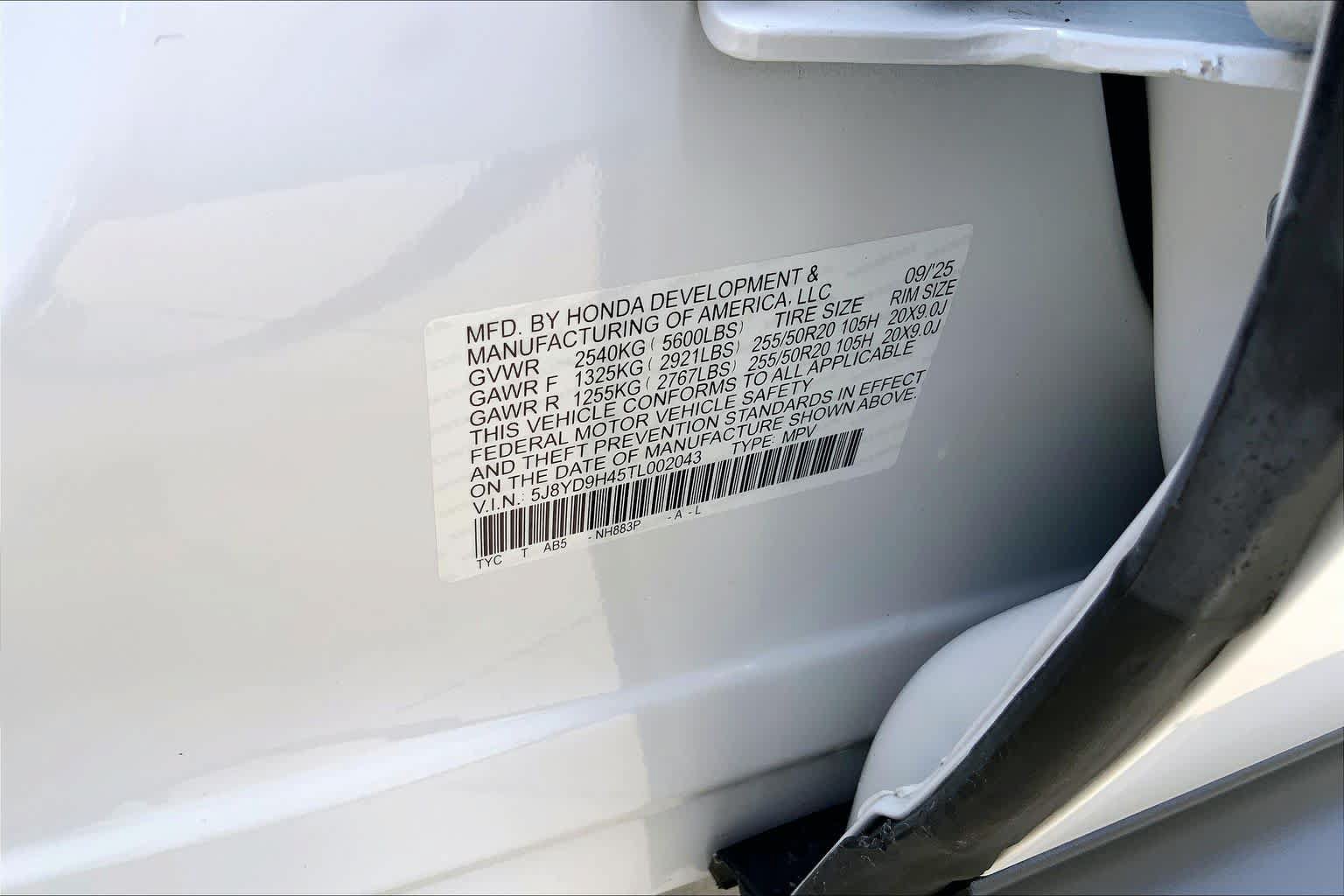 Used 2026 Acura MDX w/ Technology Package FWD image 33