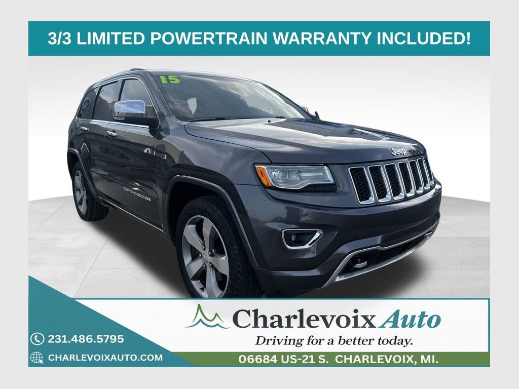 Used 2015 Jeep Grand Cherokee Overland w/ Advanced Technology Group