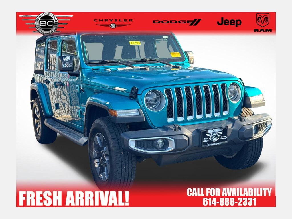 Used 2019 Jeep Wrangler Unlimited Sahara w/ LED Lighting Group