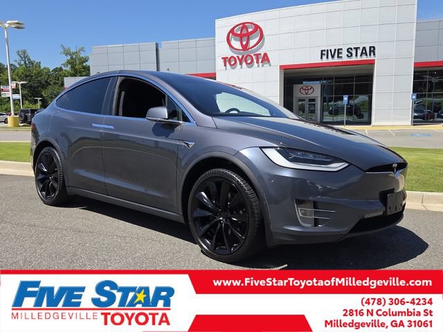 Used 2021 Tesla Model X Long Range AWD/4WD image 1