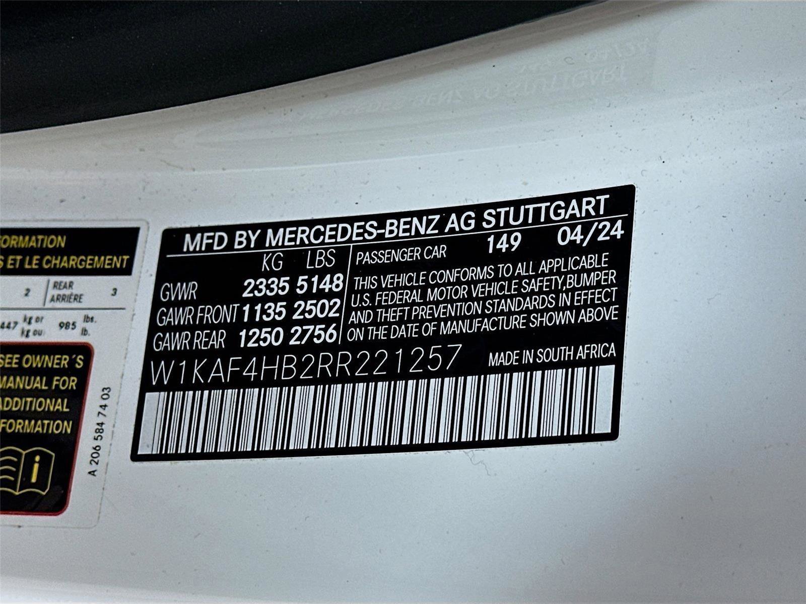 Certified 2024 Mercedes-Benz C 300 4MATIC Sedan image 44