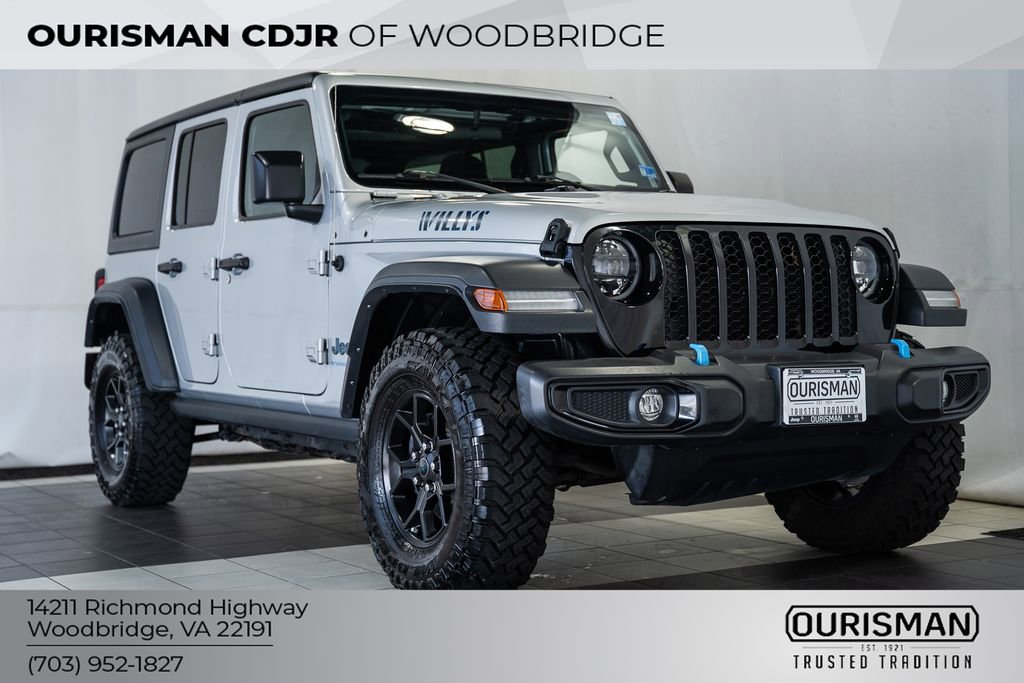 Used 2023 Jeep Wrangler Willys 4xe image 1
