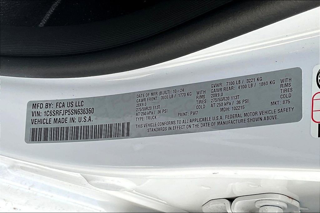 New 2025 RAM 1500 Laramie w/ Laramie Southwest Edition image 19