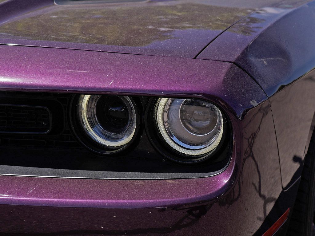 Used 2022 Dodge Challenger SXT w/ Blacktop Package RWD image 3