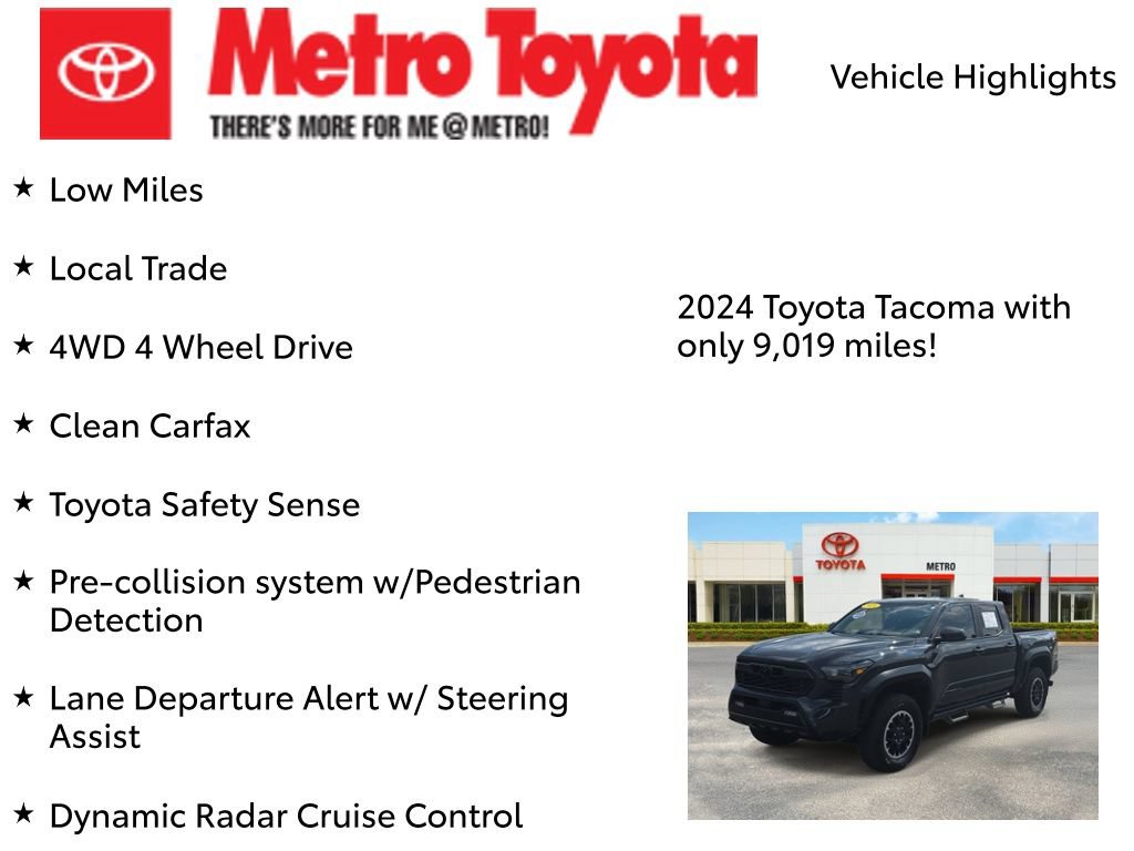 Used 2024 Toyota Tacoma TRD Off-Road AWD/4WD image 7