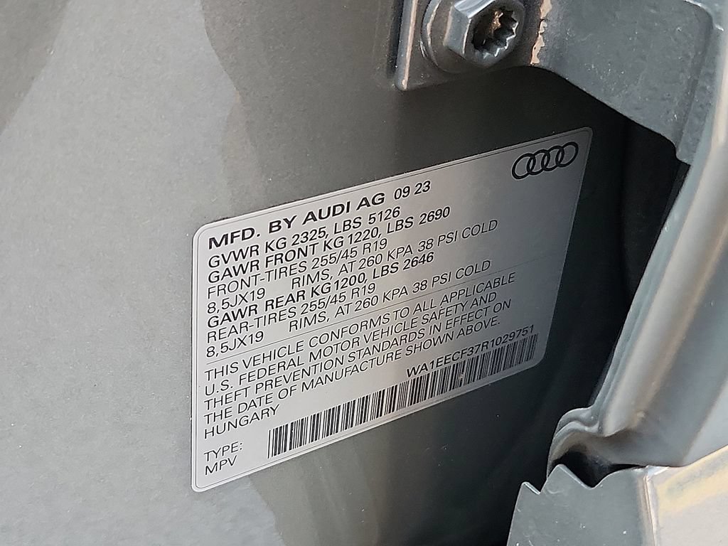Certified 2024 Audi Q3 2.0T Premium Plus w/ Premium Plus Package AWD/4WD image 27