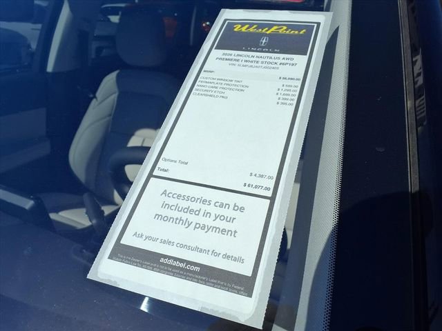 New 2026 Lincoln Nautilus Premier image 5