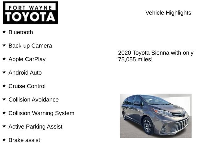 Used 2020 Toyota Sienna XLE FWD image 7