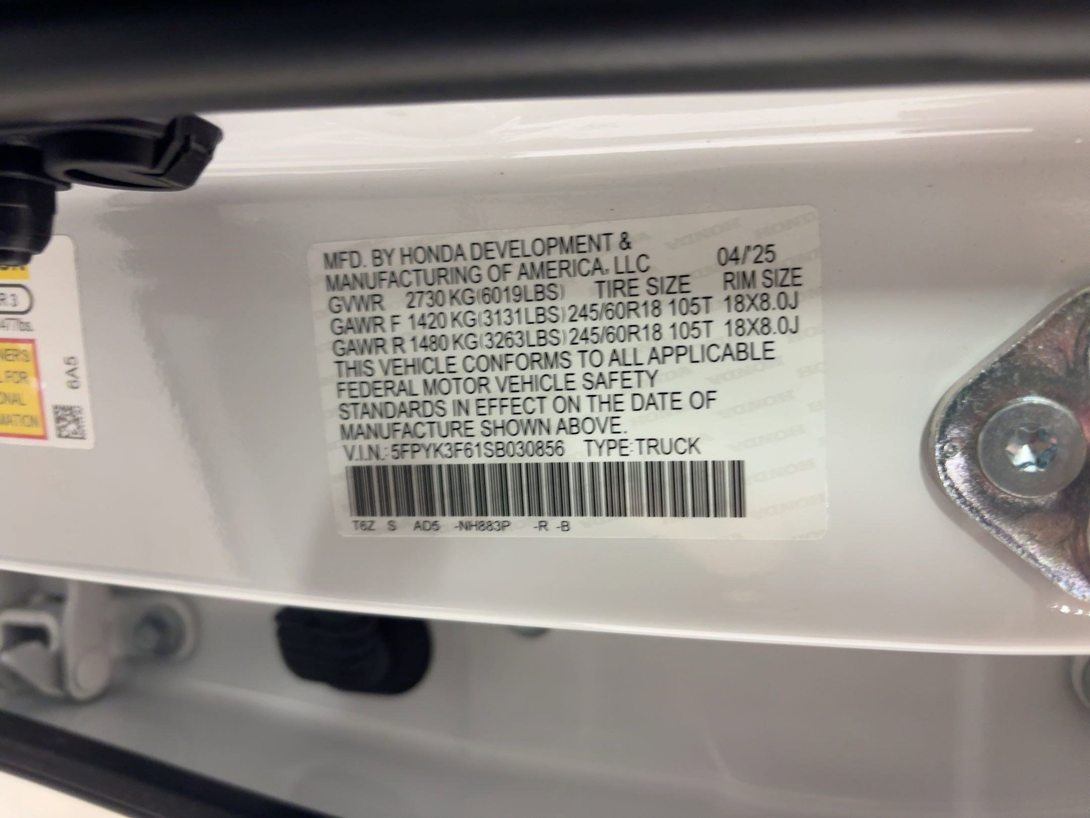 Used 2025 Honda Ridgeline TrailSport image 20