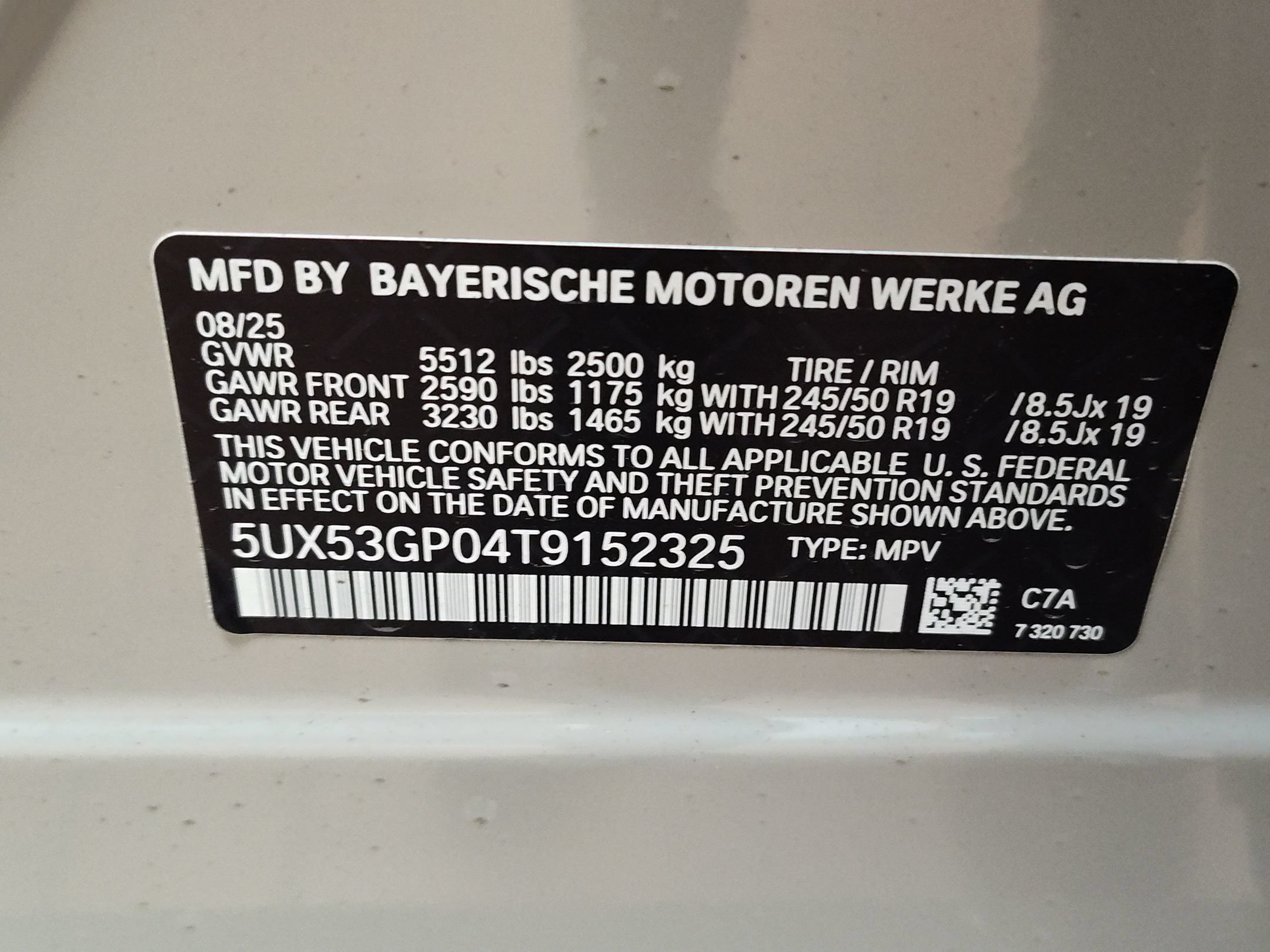 Certified 2026 BMW X3 xDrive30i w/ Premium Package AWD/4WD image 17